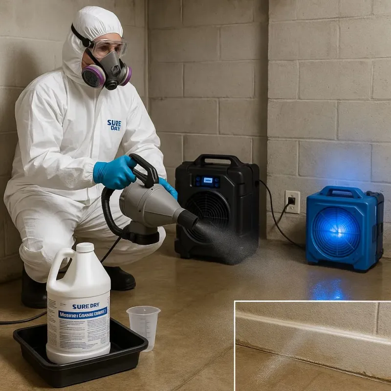 Sanitization and Odor Removal process in Liberty County, TX