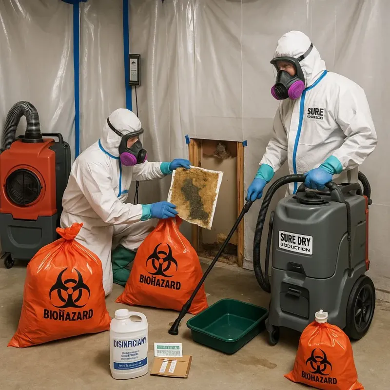 Contaminated Water Handling Protocols process in Liberty County, TX