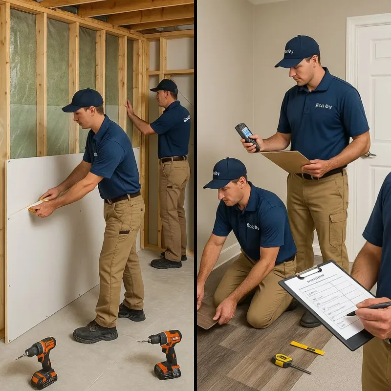 Repairs and Reconstruction process in Liberty County, TX